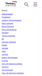Mobile Screenshot of products.thomassci.com